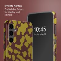 Selencia Vivid Back Cover Samsung Galaxy S24 FE - Moo'd Olive Dust