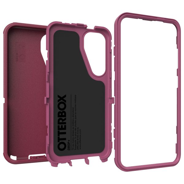 OtterBox Defender Rugged Case Samsung Galaxy S25 - Foxberry Pink