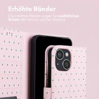 imoshion Design Klapphülle Apple iPhone 13 - Happy Dots