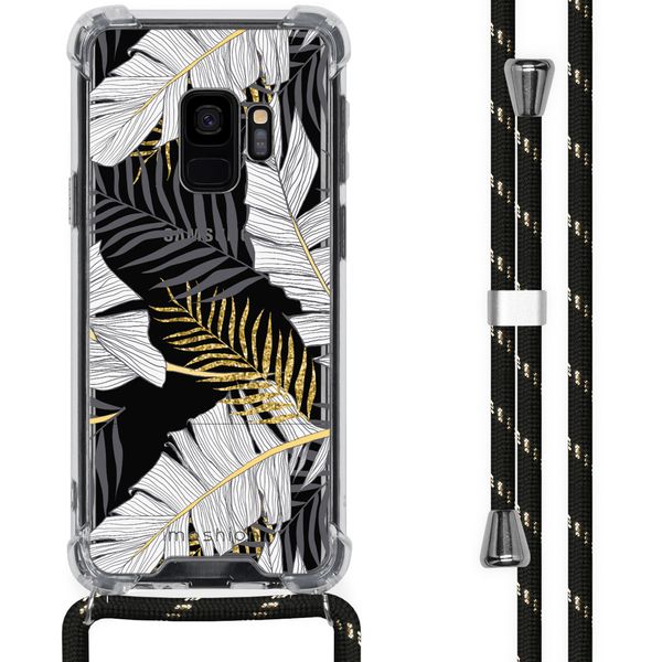 imoshion Design Hülle mit Band für das Samsung Galaxy S9 - Glamour Botanic