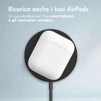 Accezz Wireless Charger USB-C - Drahtloses MagSafe- und Qi2-Ladegerät - 1 Meter - Schwarz