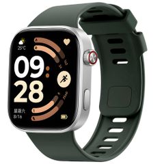 imoshion Silikonband für Xiaomi Smart Band 9 / 8 Pro / Redmi Watch 6 / 5 / 4 - Dunkelgrün