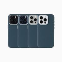 Accezz Mesh Backcover mit MagSafe Apple iPhone 15 Pro - Dunkelblau