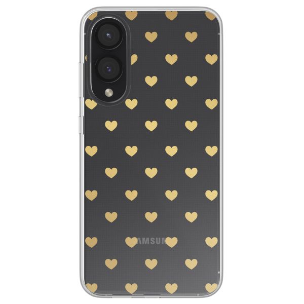 imoshion Design Hülle Samsung Galaxy S25 Edge - Golden Hearts