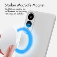 imoshion Color Back Cover mit MagSafe Samsung Galaxy S25 Edge - Beige