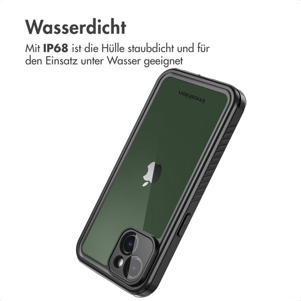 imoshion Wasserdichte 360 Hülle Apple iPhone 14 - Schwarz