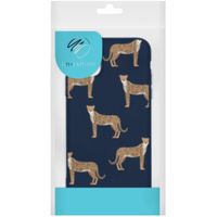 imoshion Design Hülle Samsung Galaxy A50 / A30s - Leopard - Blau