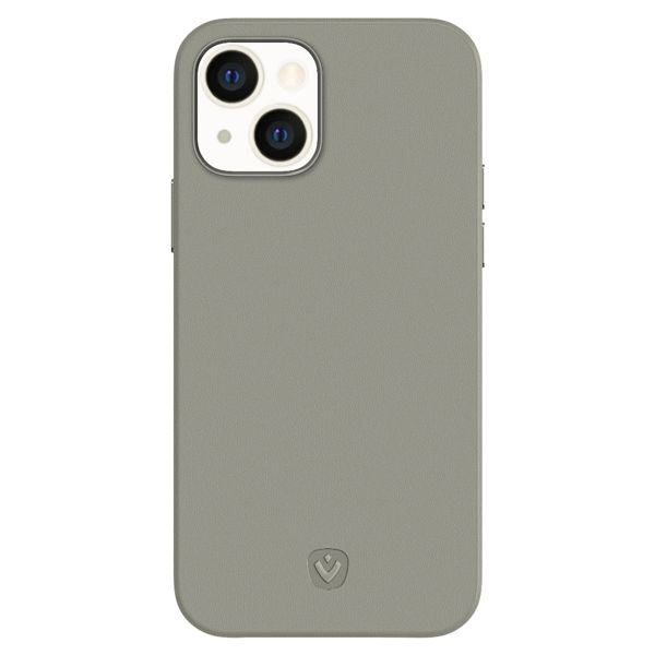 Valenta Luxe Leather Backcover für das iPhone 13 Mini - Grau