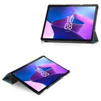 imoshion Trifold Klapphülle für das Lenovo Tab M10 (3rd gen) - Dunkelgrün