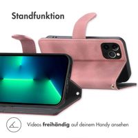 imoshion Klapphülle mit Kordel Apple iPhone 12 (Pro) - Rosa