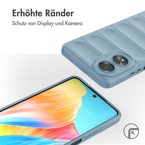 imoshion EasyGrip Back Cover für das Oppo A58 (4G) - Hellblau