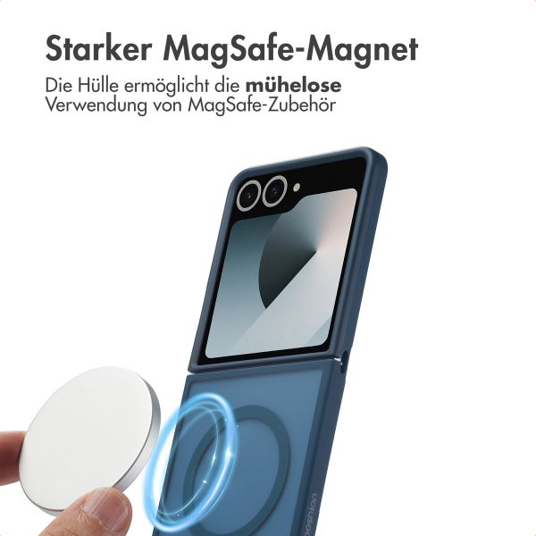 imoshion Color Guard Back Cover mit MagSafe Samsung Galaxy Z Flip 7 - Dunkelblau