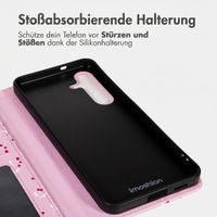 imoshion Design Klapphülle Samsung Galaxy S25 - Blush Berries