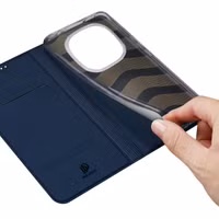 Dux Ducis Slim TPU Klapphülle für das Xiaomi Redmi Note 14 Pro (4G) - Dunkelblau