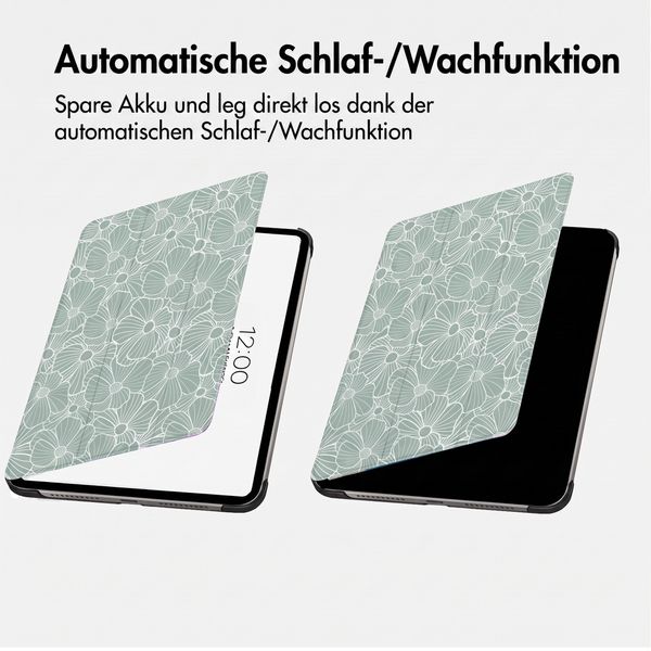 imoshion Design Trifold Klaphülle Samsung Galaxy Tab S11 - Botanica