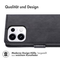 imoshion Luxuriöse Klapphülle Oppo Reno 16 / 16 Pro - Schwarz