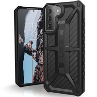 UAG Monarch Case für das Samsung Galaxy S21 - Carbon Fiber