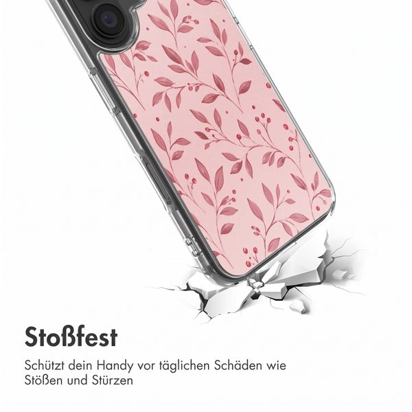 imoshion Design Hülle Apple iPhone 16 - Berry Love