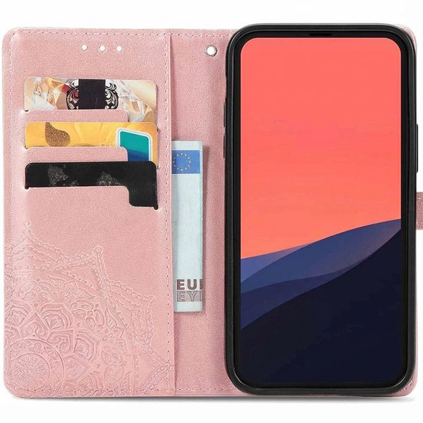 imoshion Mandala Klapphülle Apple iPhone 13 Pro - Rosé gold