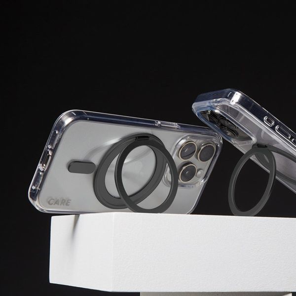 CARE by PanzerGlass Kickstand Case MagSafe Apple iPhone 16 - Schwarz