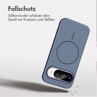 imoshion Color Backcover mit Thin MagSafe Ring Google Pixel 9 / 9 Pro - Dunkelblau