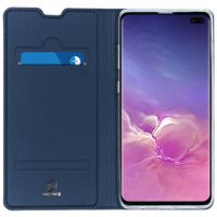 Dux Ducis Slim TPU Klapphülle Blau für das Samsung Galaxy S10 Plus