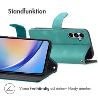 imoshion Klapphülle mit Kordel Samsung Galaxy A35 - Türkis