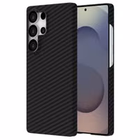 Accezz MagSafe Kevlar Hülle Samsung Galaxy S25 Ultra - Schwarz