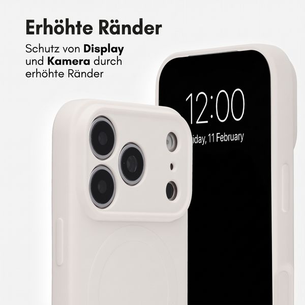 imoshion Color Back Cover mit MagSafe Apple iPhone 18 Pro / 17 Pro - Beige