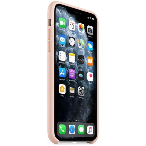 Apple Silikon-Case Pink Sand für das Apple iPhone 11 Pro Max