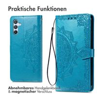 imoshion Mandala Klapphülle Samsung Galaxy A34 (5G) - Türkis