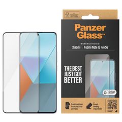 PanzerGlass Ultra-Wide Fit Antibakterieller Displayschutz für das Xiaomi Redmi Note 13 Pro (5G) / Poco X6