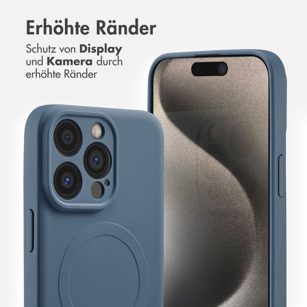 imoshion Color Back Cover mit MagSafe Apple iPhone 15 Pro Max - Dunkelblau