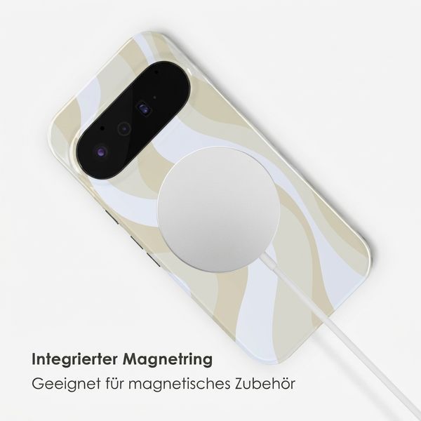 Selencia Vivid Rückabdeckung mit MagSafe Google Pixel 11 Pro - Desert Waves Beige