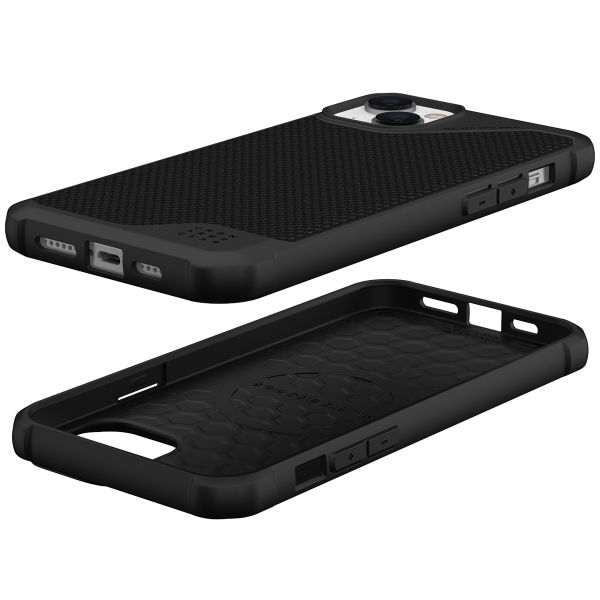 UAG Back Cover Metropolis LT für das iPhone 14 Plus - Kevlar Black