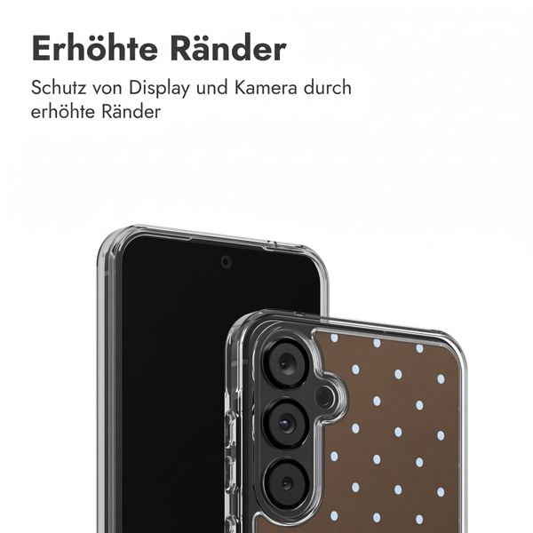 imoshion Design Hülle Samsung Galaxy A55 - Polka Dot Bruin