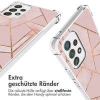 imoshion Design Hülle mit Band für das Samsung Galaxy A53 - Pink Graphic