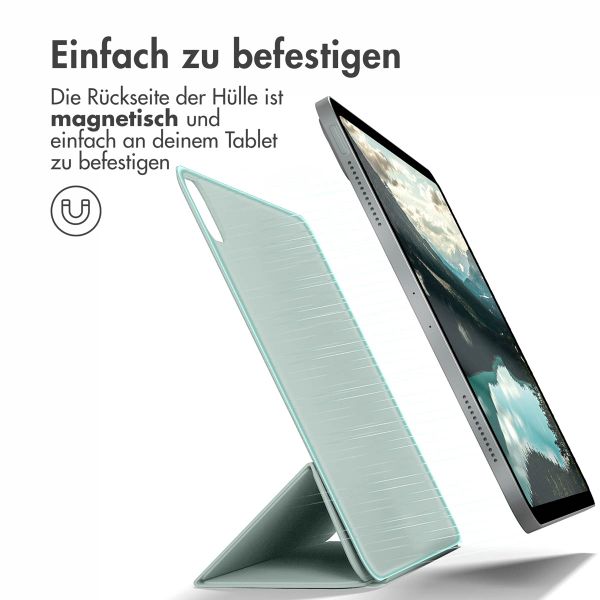 imoshion Magnetic Klapphülle Apple iPad Pro 11 (2022 / 2021 / 2020 / 2018) - Hellgrün