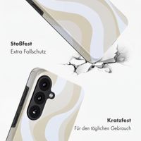 Selencia Vivid Rückabdeckung mit MagSafe Samsung Galaxy S26 FE - Desert Waves Beige