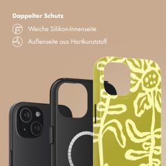 Selencia Vivid Rückabdeckung mit MagSafe Apple iPhone 15 - Chalky Bloom