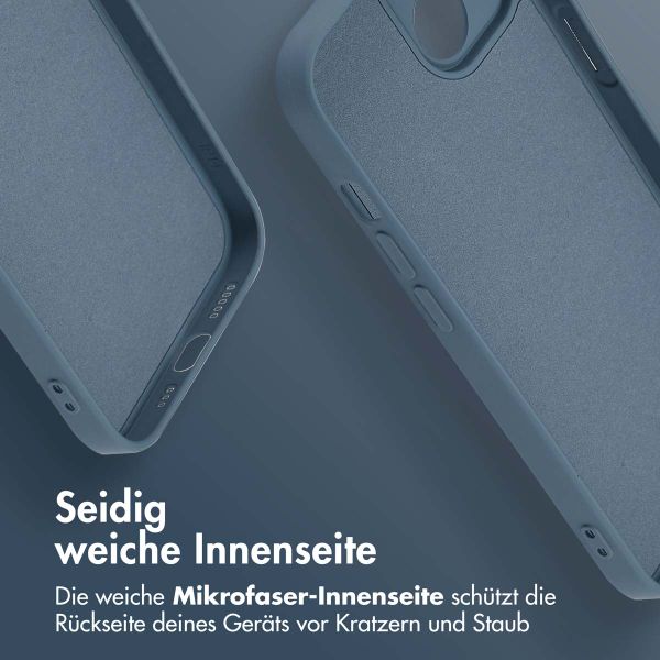 imoshion Color Back Cover mit MagSafe Apple iPhone 14 - Dunkelblau