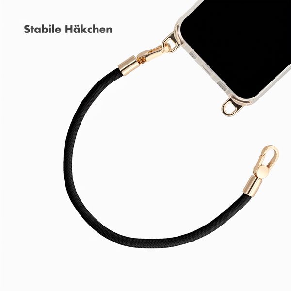 Selencia Universal Armband mit 2 Haken - Schwarz