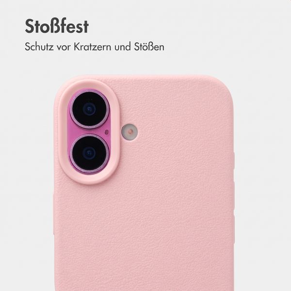 imoshion Texture Backcover Apple iPhone 16 - Rosa