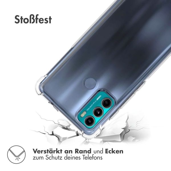 imoshion Shockproof Case für das Motorola Moto G60 - Transparent