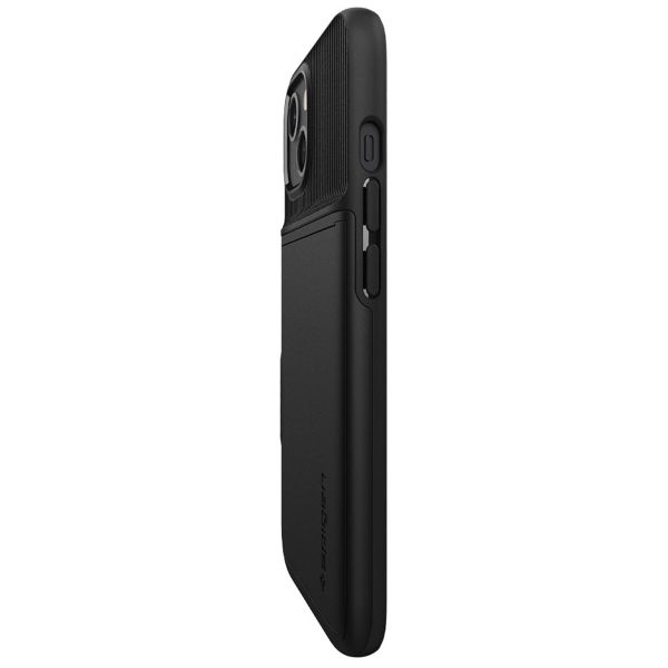 Spigen Slim Armor CS Case für das Apple iPhone 13 - Schwarz