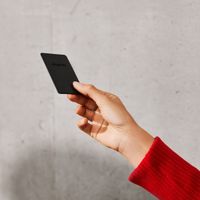 Chipolo CARD Spot – Bluetooth-Tracker für iOS – 1 Pack – Schwarz