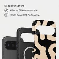 Selencia Vivid Rückabdeckung mit MagSafe Google Pixel 11 - Art Wave Black