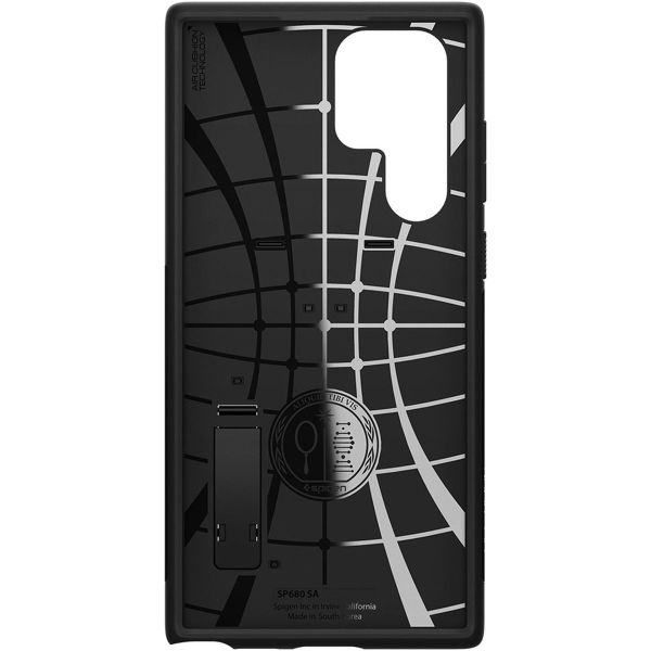 Spigen Slim Armor™ Case für das Samsung Galaxy S22 Ultra - Schwarz