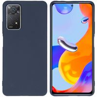 imoshion TPU Color Cover Xiaomi Redmi Note 11 Pro - Dunkelblau