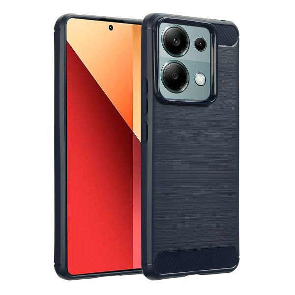 imoshion Brushed Back Cover für das Xiaomi Redmi Note 13 Pro (5G) / Poco X6 - Dunkelblau